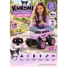 Toyfest Kuromi Uzaktan Kumandalı Araba 1:18 Jumbo Wheels USB Şarjlı 40 Mhz Arazi Aracı 27 cm