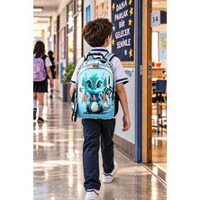 Dodomar Ejderha Cute Dragon Ilkokul Okul Çantası Çocuk Öğrenci Sırt Çantası Günlük Kullanım 43 x 28 x 18