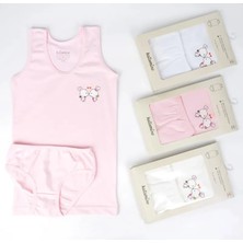Katamino Pearly Kız Geniş Askılı Slip Takım K128644 Asorti