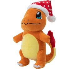 Jazwares Pokemon Yılbaşı Serisi Peluş 20 cm Charmander - PKW2845