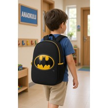 Dodomar Yarasa Kahraman Temalı Anaokulu Çantası Çocuk Okul Sırt Çantası Günlük Kullanım 30 x 23 x 10