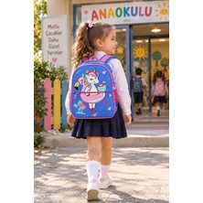 Dodomar Unicorn Flamingo Lüks Anaokulu Okul Çantası Çocuk Sırt Çantası Günlük Kullanım 32 x 24 x 8 cm