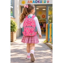 Dodomar Girls Flamingo Anaokulu Okul Çantası Çocuk Sırt Çantası Günlük Okul Kullanımı 35 x 25 x 15 cm