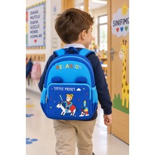 Dodomar Küçük Prens Little Prince Anaokulu Okul Çantası Lüks Kulaklı Çocuk Sırt Çantası 30 x 23 x 11 cm