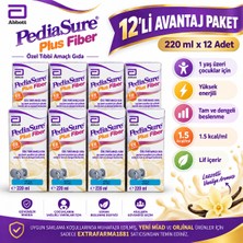 Abbott Abbot Pediasure Plus Fiber Vanilya 200 ml 12Lİ Paket