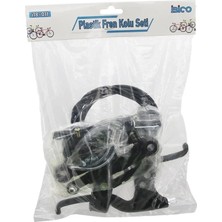 Varsoph Plastik Bisiklet Fren Takımı Set 2pcs Fren Kolu - 1pcs Fren Teli  - 4pcs Fren Mekanizma - Pabuç (5468)