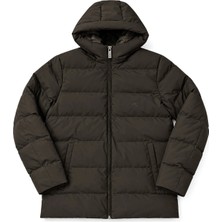 Raru Erkek Şişme Mont Boreas Kahverengi