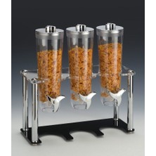Biradlı Üçlü Corn Flakes Standı