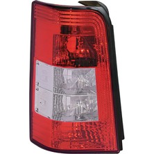 Mars Citroen Berlingo 2005-2008 Çift Kapı Sol Stop Lambası Şeffaf (Duysuz) 6350.CX