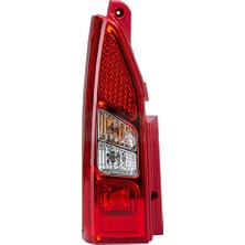 Mars Peugeot Partner Tepee Tek Kapı 2009-2012 Sol Stop Lambası (Duysuz) 6351.FH
