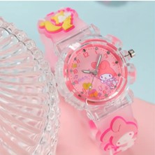 BBS Işklı Kuromi My Melodi Hello Kitty Tarçın Rulosu Kol Saati