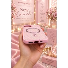 Sanalik Aksesuar Iphone 14 Uyumlu Diamond Kristal Taşlı Magsafe Kristal Taşlı Premium Telefon Kılıfı