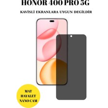 TechnoCase Honor 400 Pro 5g Mat Hayalet Nano Ekran Koruyucu Darbelere Karşı Dayanıklı Flexible Nano Cam