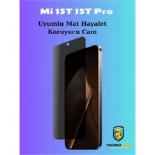 TechnoCase Mi 15T/15T Pro Uyumlu Mat Hayalet Ekran Koruyucu Mat Hayalet Esnek Nano Ekran Koruyucu