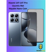 TechnoCase Xiaomi 14T / 14T Pro Mat Hayalet Nano Darbelere Karşı Dayanıklı Esnek Nano Ekran Koruyucu