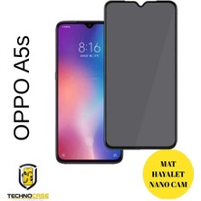 TechnoCase Oppo A5S Uyumlu Mat Hayalet Nano Cam Darbelere Karşı Dayanıklı Esnek Nano Ekran Koruyucu