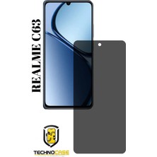 TechnoCase Realme C63 Mat Hayalet Nano Cam Darbelere Karşı Dayanıklı Esnek Nano Ekran Koruyucu