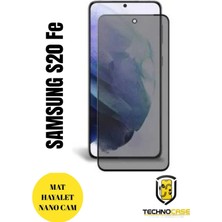 TechnoCase Samsung S20 Fe Mat Hayalet Nano Cam Darbelere Karşı Dayanıklı Esnek Nano Ekran Koruyucu