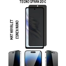 TechnoCase Tecno Spark 20 C Uyumlu Mat Hayalet Esnek Nano Ekran Koruyucu