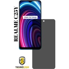 TechnoCase Realme C25Y Mat Hayalet Nano Cam Darbelere Karşı Dayanıklı Esnek Nano Ekran Koruyucu