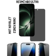 TechnoCase Redmi K80 Ultra Uyumlu Mat Hayalet Esnek Nano Ekran Koruyucu