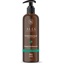 Alls Biocosmetics Organik Portakal ve Nane Duş Jeli 350 ml