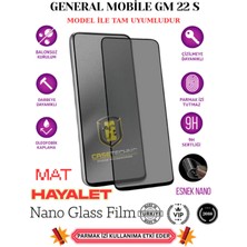 TechnoCase General G22S Tam Uyumlu Mat Hayalet Esnek Nano Ekran Koruyucu Film