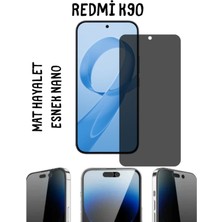 TechnoCase Redmi K90 Uyumlu Mat Hayalet Esnek Nano Ekran Koruyucu