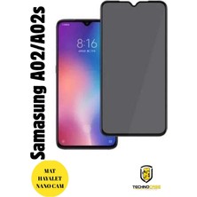 TechnoCase Samsung A02 / A02S Hayalet Cam Mat Nano Ekran Koruyucu Darbelere Karşı Dayanıklı Flexible Nano Cam
