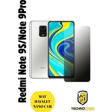 TechnoCase Redmi Note 9s / 9 Pro Mat Hayalet Nano Cam Darbelere Karşı Dayanıklı Esnek Nano Ekran Koruyucu