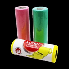 Varsoph Acord SOFTTEX-415 Rulo Perforated Sarı Bez 20 Parça (5468)
