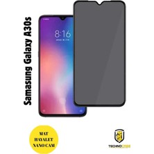 TechnoCase Samsung A30S Mat Hayalet Nano Cam Darbelere Karşı Dayanıklı Esnek Nano Ekran Koruyucu