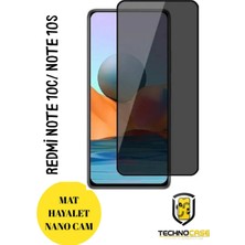 TechnoCase Redmi Note 10 / 10S Mat Hayalet Nano Cam Darbelere Karşı Dayanıklı Esnek Nano Ekran Koruyucu