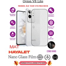 TechnoCase Ovin V8 Lite Tam Uyumlu Mat Hayalet Privacy Esnek Nano Ekran Koruyucu Film