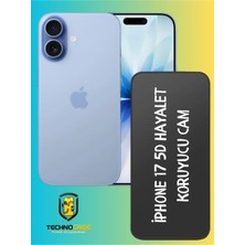 TechnoCase Iphone 17 Uyumlu 5d Tam Kapatan Hayalet Koruyucu Cam