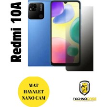 TechnoCase Redmi 10A Mat Hayalet Nano Cam Darbelere Karşı Dayanıklı Esnek Nano Ekran Koruyucu