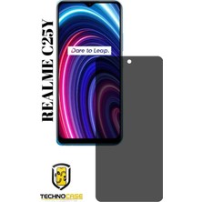 TechnoCase Realme C25Y Mat Hayalet Nano Cam Darbelere Karşı Dayanıklı Esnek Nano Ekran Koruyucu
