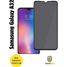 TechnoCase Samsung A32 Mat Hayalet Nano Cam Darbelere Karşı Dayanıklı Esnek Nano Ekran Koruyucu