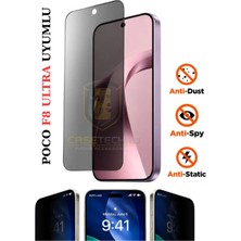 TechnoCase Poco F8 Ultra Uyumlu Tam Kaplayan Hd Anti-Static Hayalet Esd Ekran Koruyucu