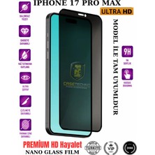 TechnoCase Iphone 17 Pro Max Modeli Ile Tam Uyumlu Hd Hayalet Esnek Nano Ekran Koruyucu Film