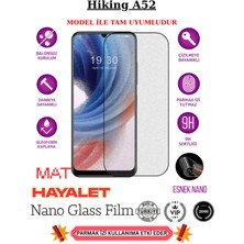 TechnoCase Hiking A52 Tam Uyumlu Mat Hayalet Privacy Esnek Nano Ekran Koruyucu Film