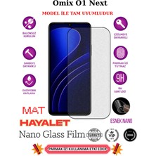 TechnoCase Omix 01 Next Tam Uyumlu Mat Hayalet Privacy Esnek Nano Ekran Koruyucu Film