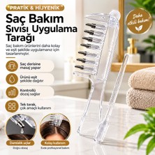 Parmend Life Saç Bakım Sıvısı Uygulama Tarağı Çok Uçlu Saç Derisi Masaj ve Serum Dağıtıcı Aparat