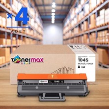 tonermax Samsung ML-1865 Muadil Toner Çipli MLT-D104S 4'lü 1.500 Sayfa