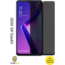 TechnoCase Oppo A5 2020 Mat Hayalet Nano Cam Darbelere Karşı Dayanıklı Esnek Nano Ekran Koruyucu