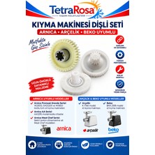 Tetra Rosa Arnica Promeat Arçelik Beko Kıyma Makinesi Uyumlu Dişli Seti
