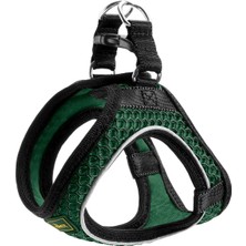 Hunter Köpek Göğüs Tasması Hilo Comfort Yeşil Siyah Xs-S