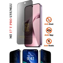 TechnoCase Mi 17 T Pro Uyumlu Tam Kaplayan Hd Anti-Static Hayalet Esd Ekran Koruyucu