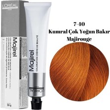 Majirel Tüp Boya 50ML. 7-40 K.ç.y.bakır Majirouge