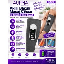Azurtech Auhma AMG48 Akıllı Bacak Masaj Cihazı Isı Terapili Hava Basınçlı 2000MAH Şarjlı Dijital Göstergeli